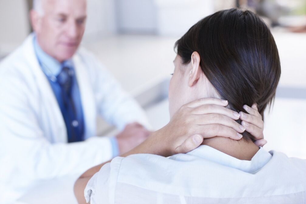 konsultieren Sie einen Arzt für zervikale Osteochondrose